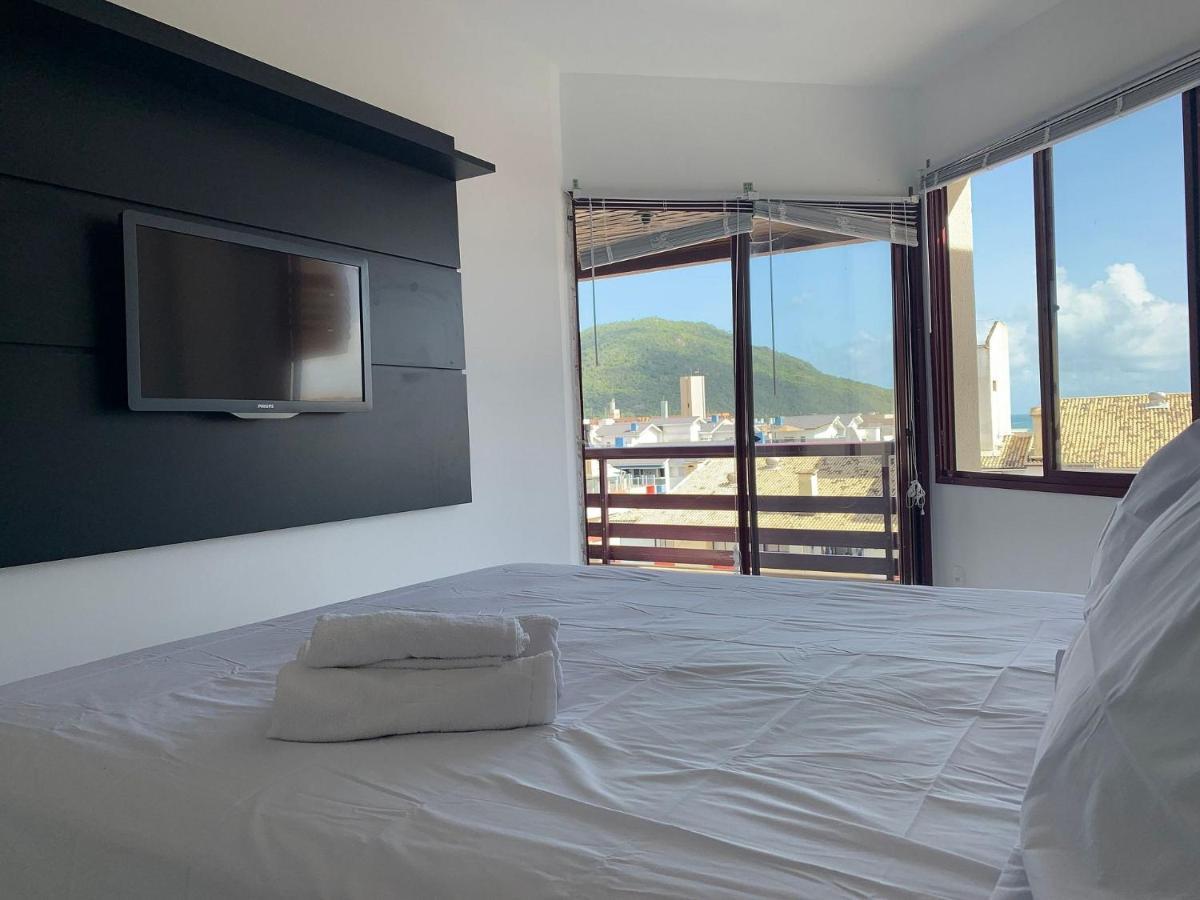 Apartamento Com Vista Do Mar Em Residencial Com Piscina Florianópolis Eksteriør bilde