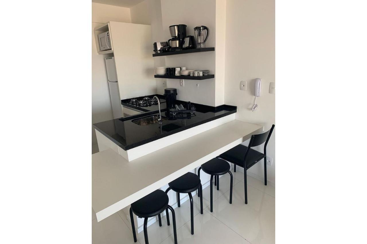 Apartamento Com Vista Do Mar Em Residencial Com Piscina Florianópolis Eksteriør bilde