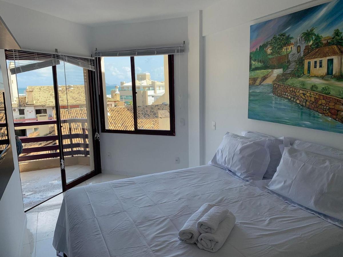 Apartamento Com Vista Do Mar Em Residencial Com Piscina Leilighet Florianópolis Eksteriør bilde