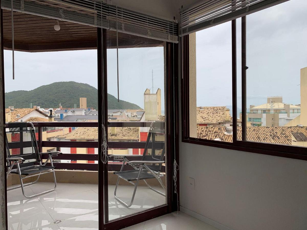 Apartamento Com Vista Do Mar Em Residencial Com Piscina Florianópolis Eksteriør bilde