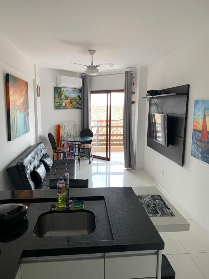 Apartamento Com Vista Do Mar Em Residencial Com Piscina Leilighet Florianópolis Eksteriør bilde