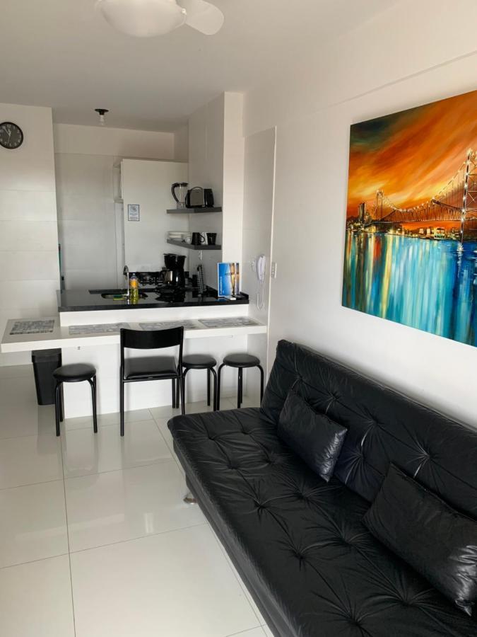 Apartamento Com Vista Do Mar Em Residencial Com Piscina Florianópolis Eksteriør bilde