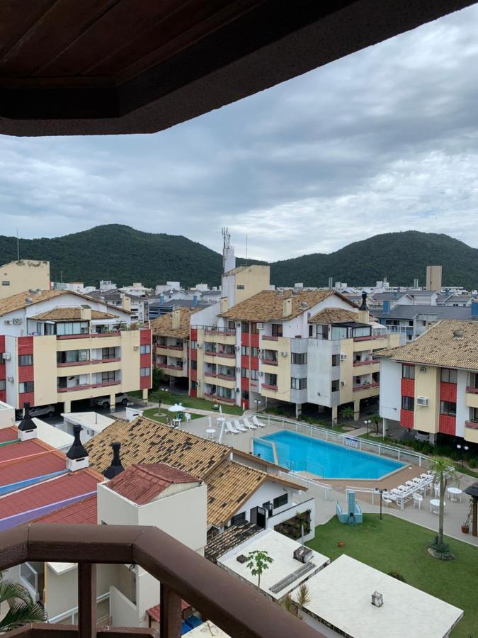 Apartamento Com Vista Do Mar Em Residencial Com Piscina Florianópolis Eksteriør bilde