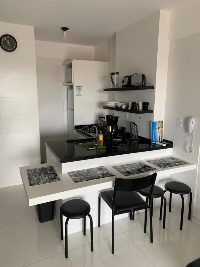 Apartamento Com Vista Do Mar Em Residencial Com Piscina Florianópolis Eksteriør bilde