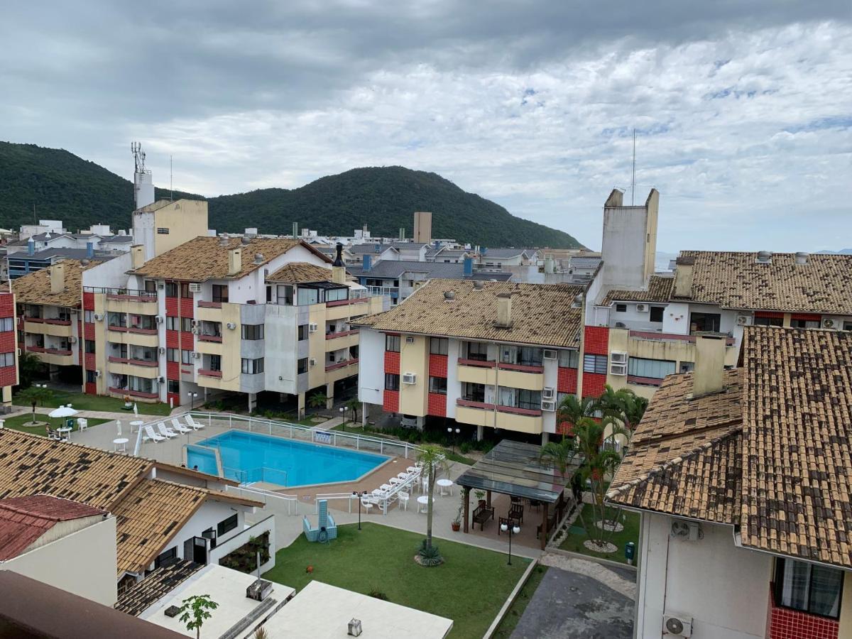 Apartamento Com Vista Do Mar Em Residencial Com Piscina Leilighet Florianópolis Eksteriør bilde