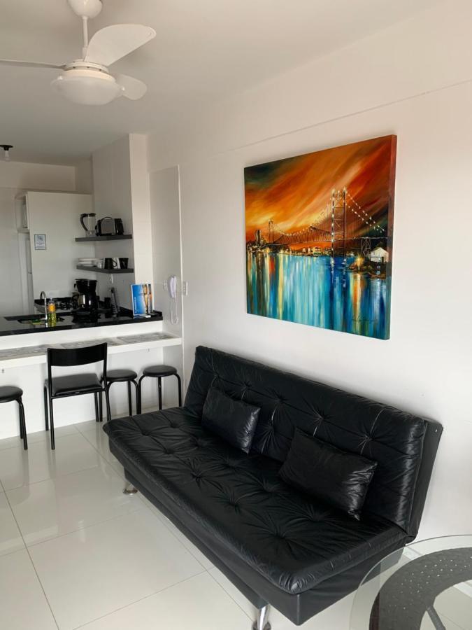 Apartamento Com Vista Do Mar Em Residencial Com Piscina Leilighet Florianópolis Eksteriør bilde