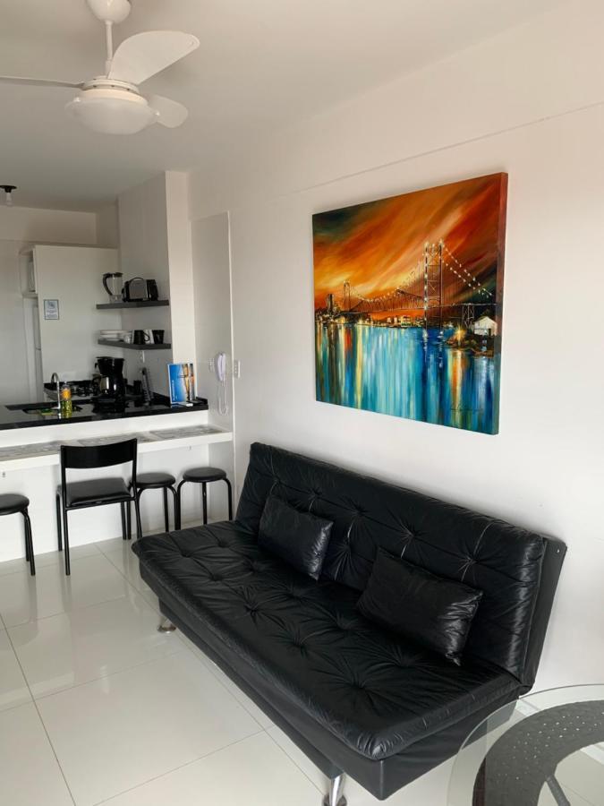 Apartamento Com Vista Do Mar Em Residencial Com Piscina Florianópolis Eksteriør bilde