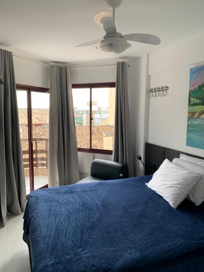 Apartamento Com Vista Do Mar Em Residencial Com Piscina Leilighet Florianópolis Eksteriør bilde