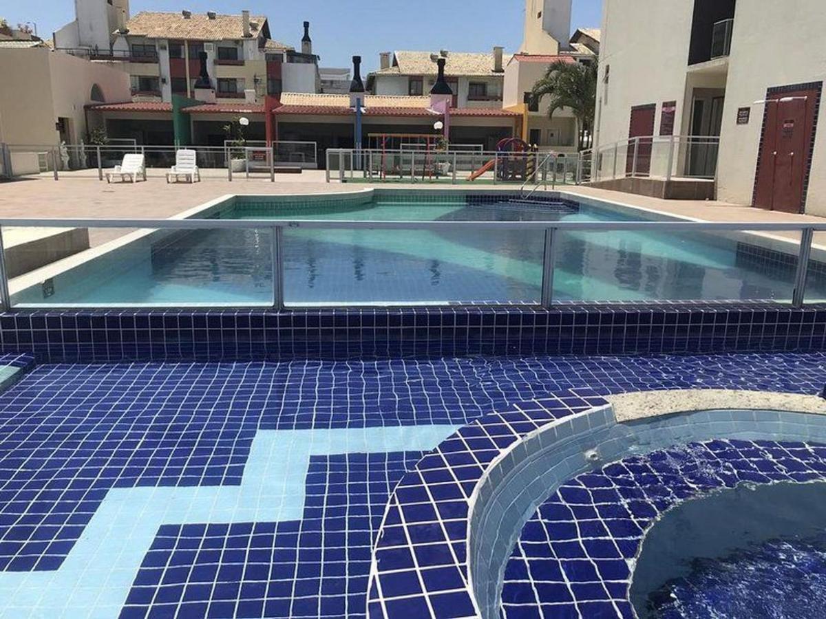 Apartamento Com Vista Do Mar Em Residencial Com Piscina Florianópolis Eksteriør bilde