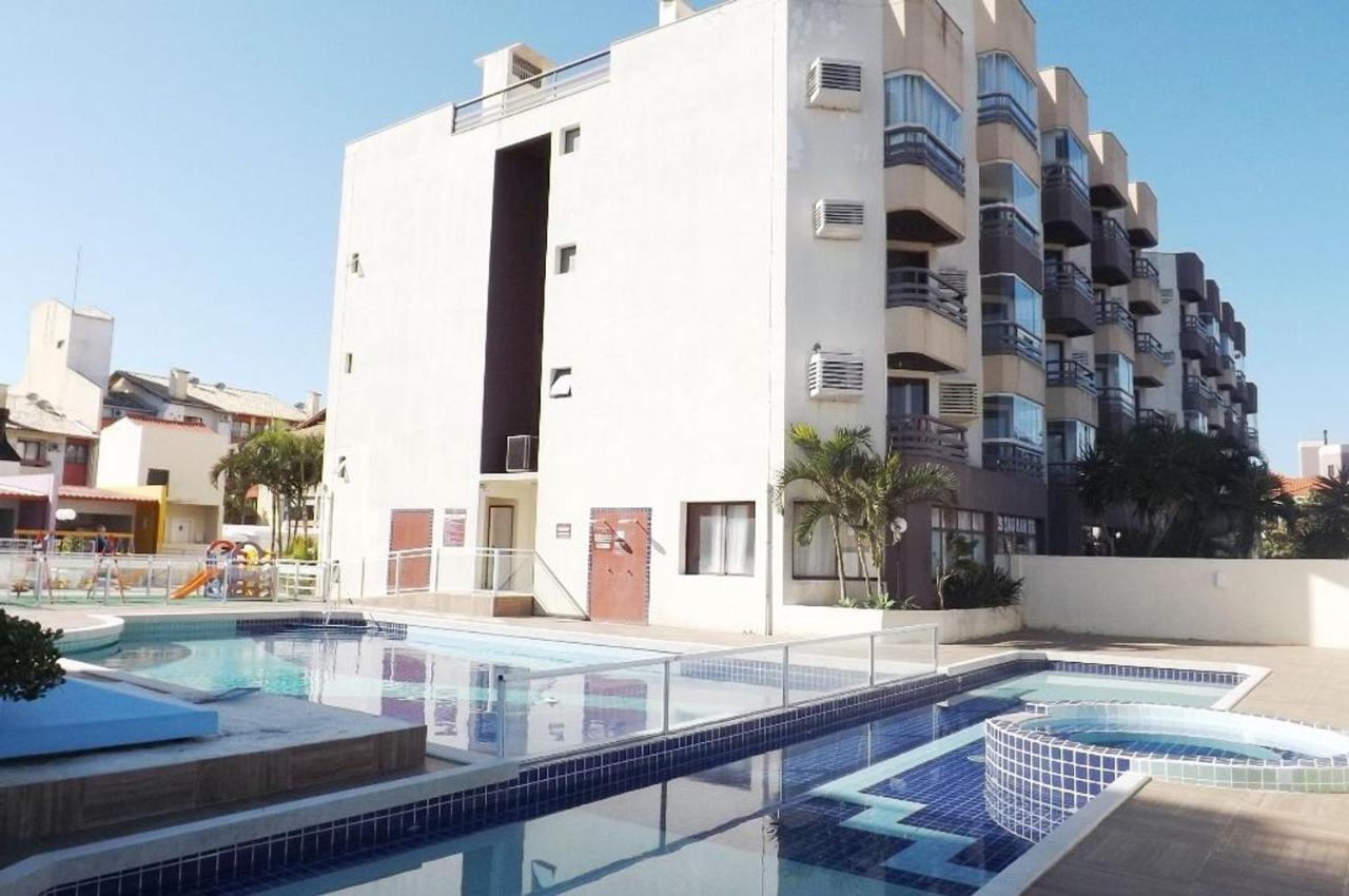 Apartamento Com Vista Do Mar Em Residencial Com Piscina Florianópolis Eksteriør bilde