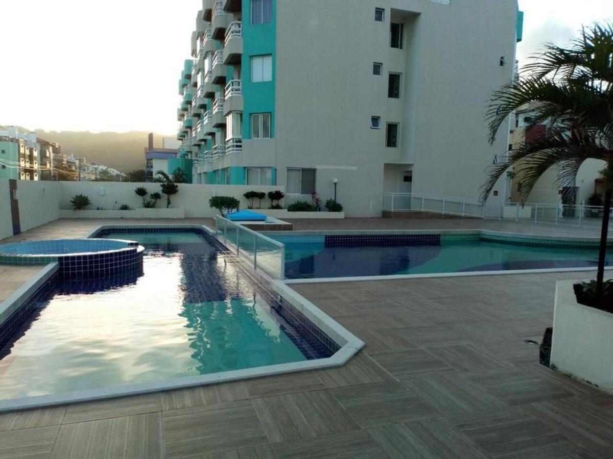 Apartamento Com Vista Do Mar Em Residencial Com Piscina Florianópolis Eksteriør bilde